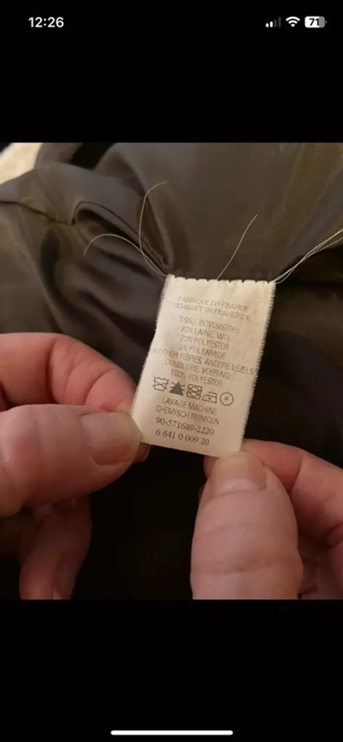 Manteau marron chaud avec capuche affinités - photo numéro 7