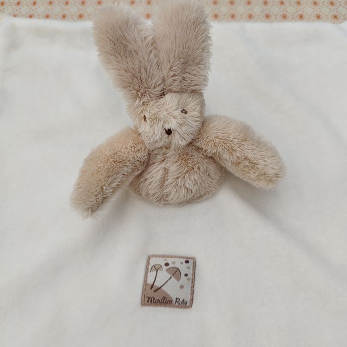 Doudou plat lapin Basile et Lola moulin roty - photo numéro 2