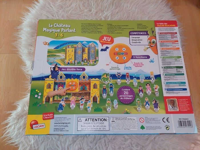 Le château magique parlant jeu d'apprentissage Lisciani Giochi Carotina TBE 🏰 - photo numéro 2