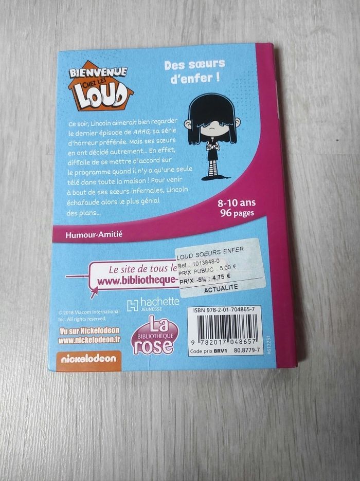 Livre bienvenue chez les loud - photo numéro 2