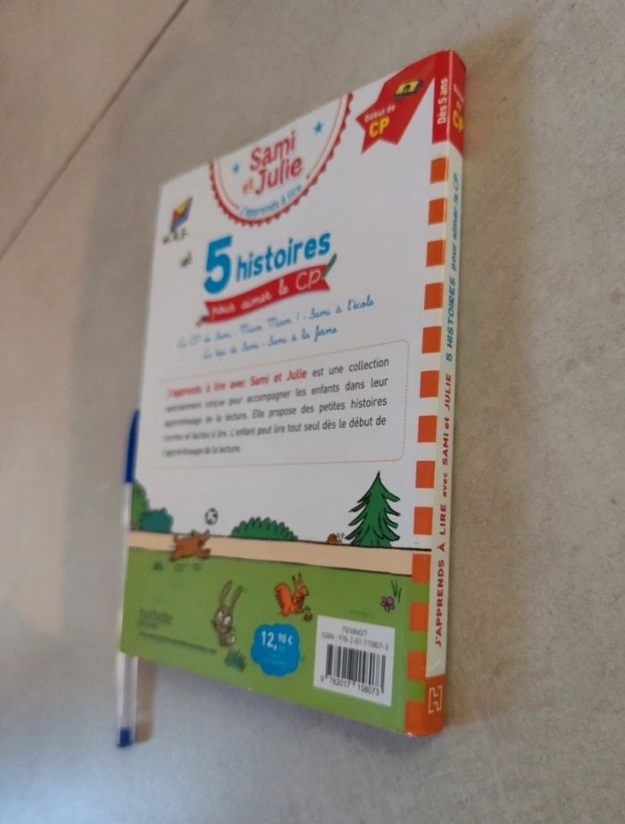 Livrr 5 histoires pour aimer le Cp j'apprends à lire avec Sami et Julie - photo numéro 3