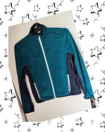 Veste polaire Decathlon bleu – 12 ans – Très bon état