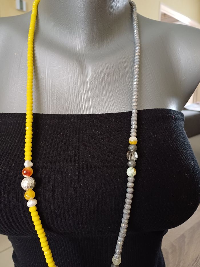 Collier estival avec Pompon - photo numéro 3