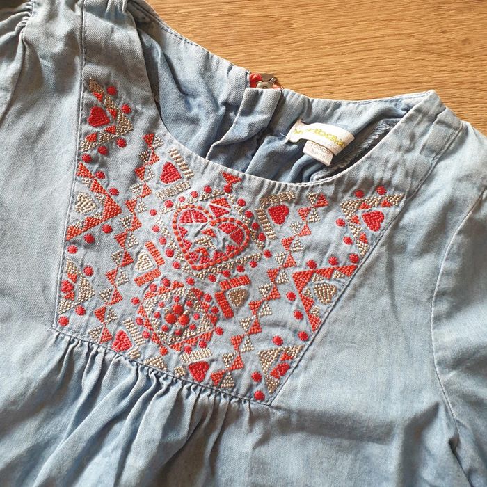 🩷 Blouse 5 ans Vertbaudet #emyfleury_5ansfille - photo numéro 2