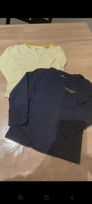 Lot tee shirt 4 ans