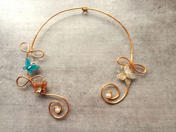 Collier métal doré