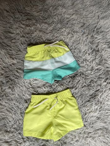 Lot 2 maillots de bain 3/6 mois