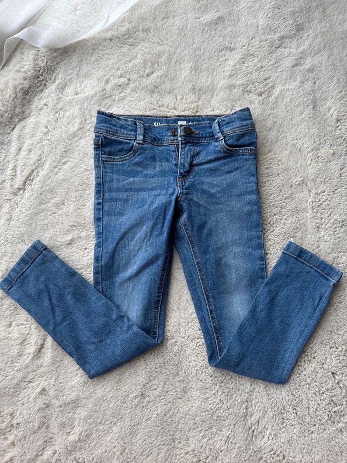 👖 jean slim - fille 6 ans - neuf sans étiquette Tissaia
