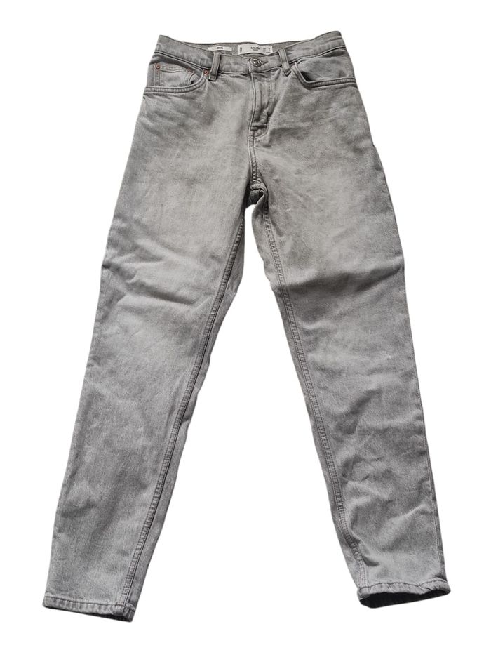 Jean mom gris clair taille XS