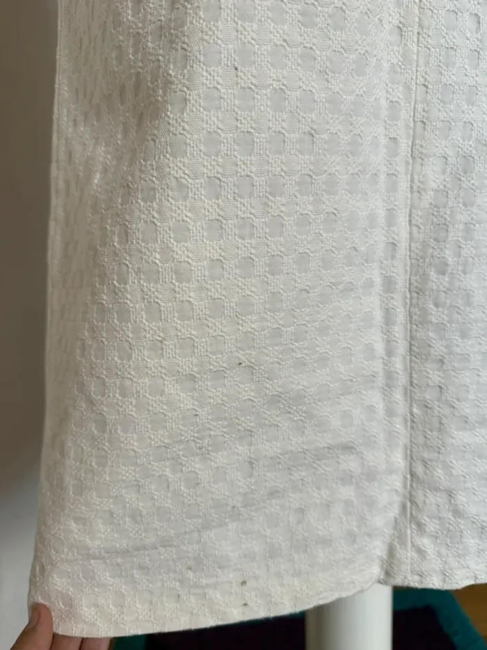 Robe blanc cassé MAJE taille 1 en très bon état - photo numéro 7