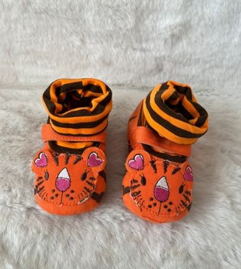 Chaussons tigre, pantoufles pointure 20, 6-12 mois