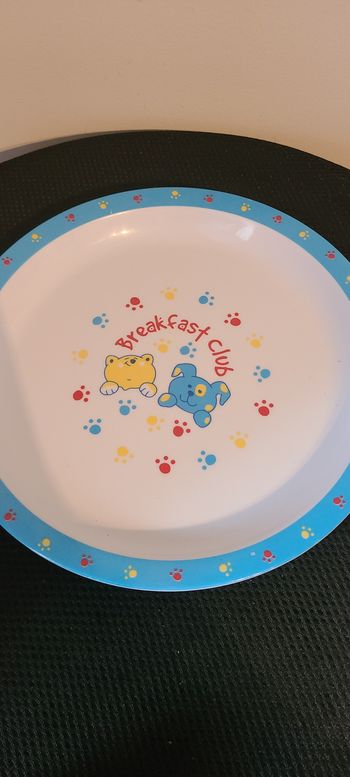 assiette enfant breakfast club