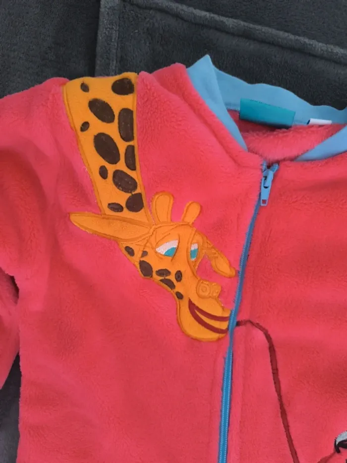 Surpyjama polaire avec chaussons calino 5 ans - photo numéro 2
