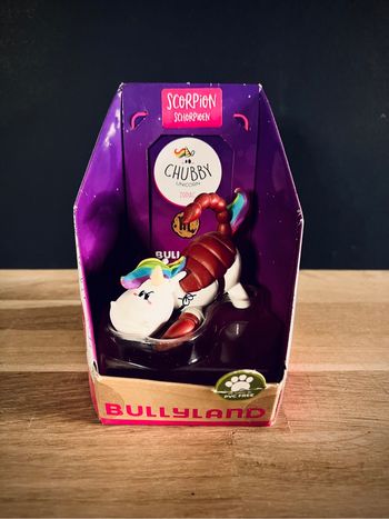 Figurine Chubby Unicorn Zodiac Neuf - Licorne signe Scorpion Bullyland