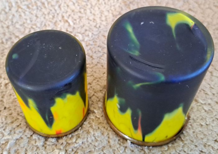🍽 Lot de 2 petits pots en pate de verre - photo numéro 4