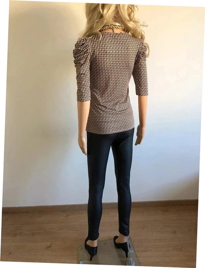 Blouse imprimée neuve à manches courtes Morgan taille S (valeur 35€) - photo numéro 10