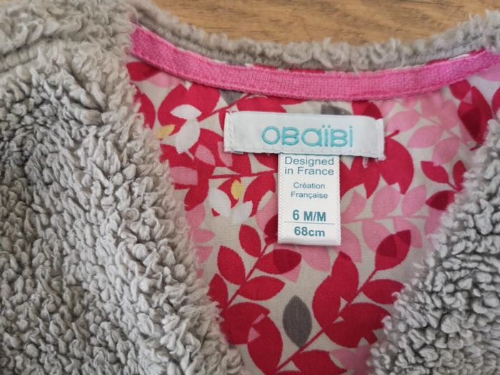 Gilet sans manches 6 mois okaidi - photo numéro 2