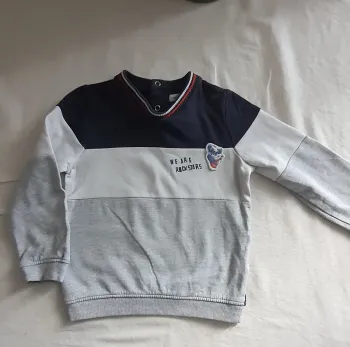 Sweat fin "LuluCastagnette" taille 3 ans