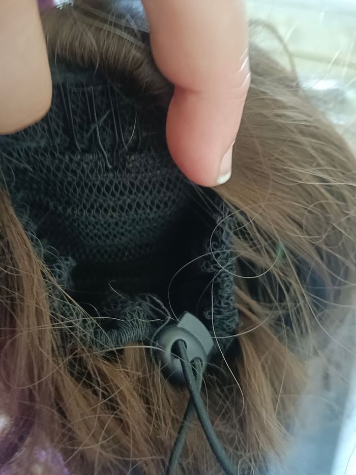 Perruque queue de cheval - photo numéro 5