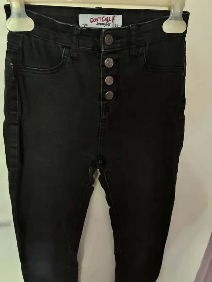 Jeans skinny noir, 34, Jennyfer. - photo numéro 4