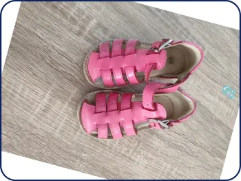 Sandales rose -vertbaudet -T22