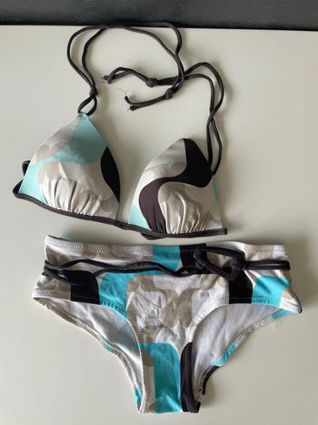 Maillot de bain turquoise femme