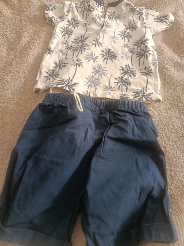 Ensemble short et tee shirt - photo numéro 2