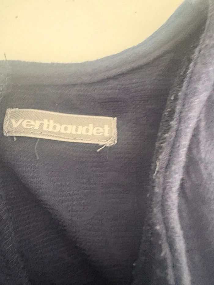 Robe bleu marine Vertbaudet - Taille 2 ans đ - photo numĂ©ro 3