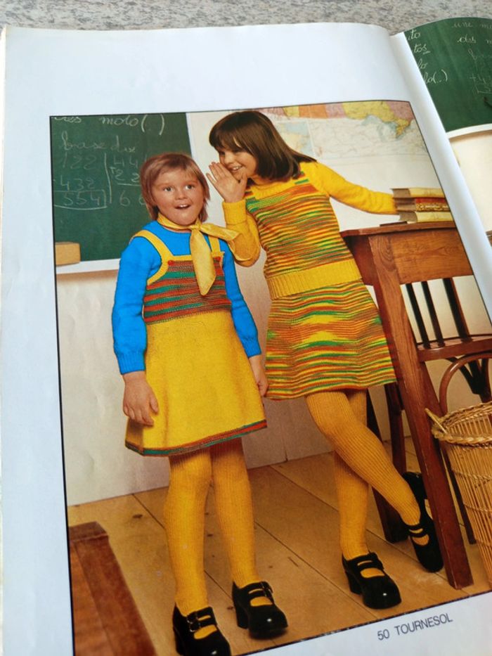 Magazine Phildar mailles enfants vintage - photo numéro 6