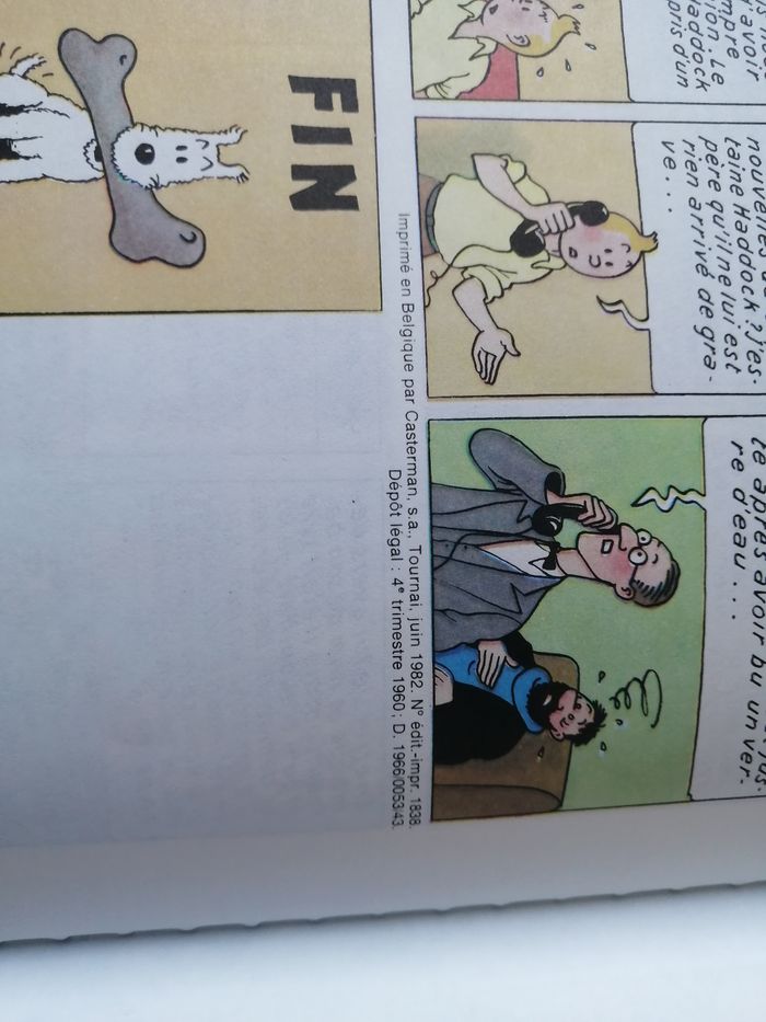 BD les aventures de tintin - le crabe aux pinces d'or - photo numéro 6