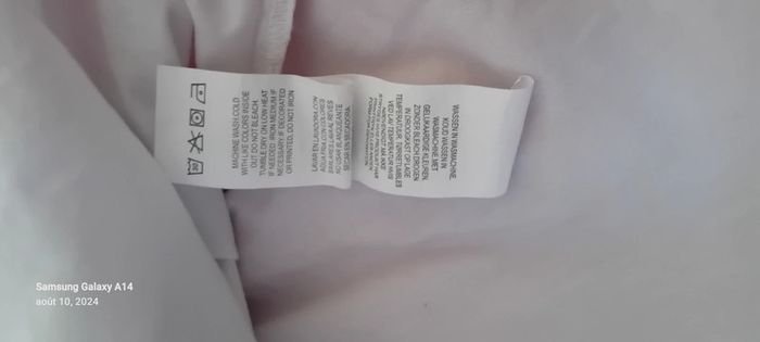 Blouse col elastique manches à nouer blanche femme M justfab - photo numéro 20