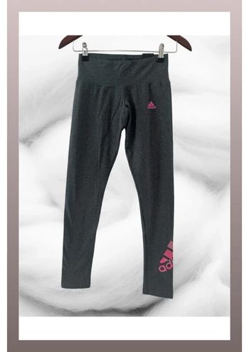 Legging gris taille haute – Adidas – Taille XS – Neuf