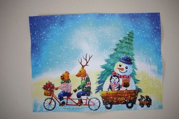 Puzzle "Bonhomme de neige" 1000 pièces, collection Noël