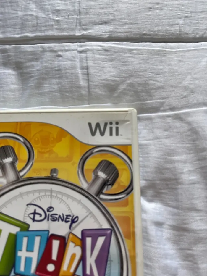 Jeu de Wii Disney think fast - photo numéro 3