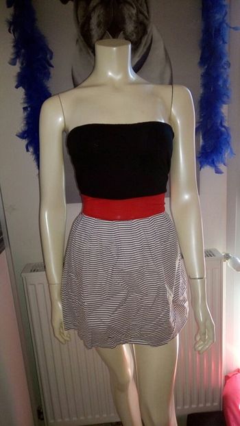 Tunique robe mini esprit mariniere comme neuve