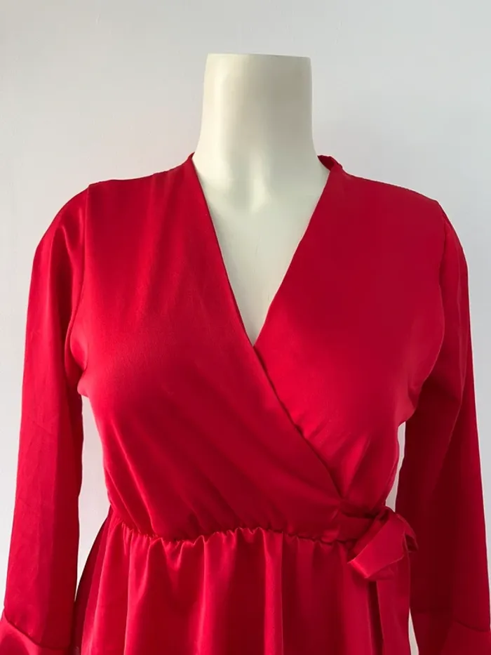 Blouse rouge - photo numéro 2