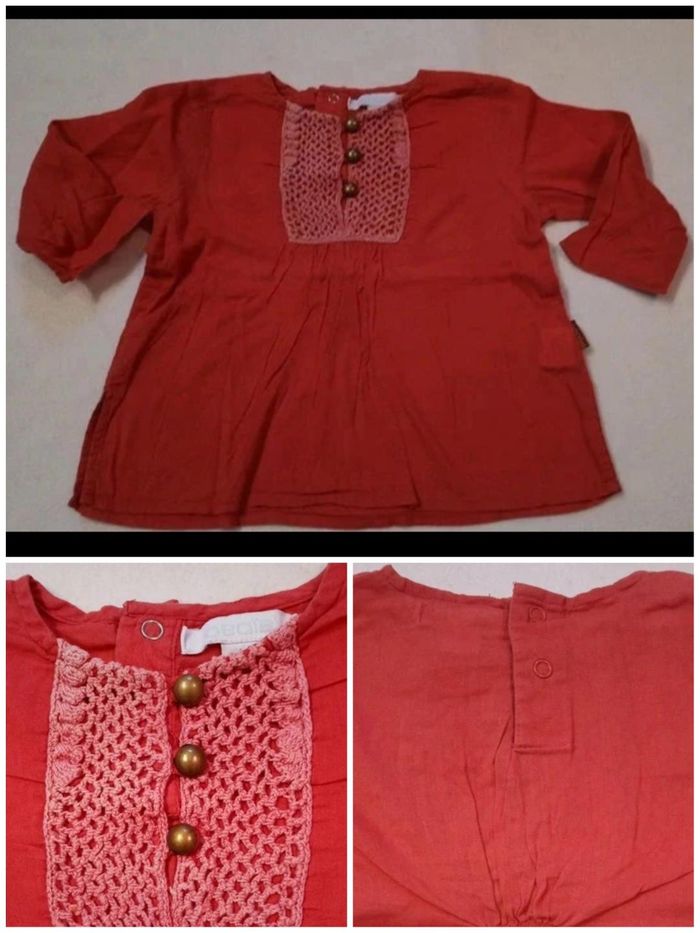 lot ensemble hiver ou mi saison fille taille 6 mois - photo numéro 5