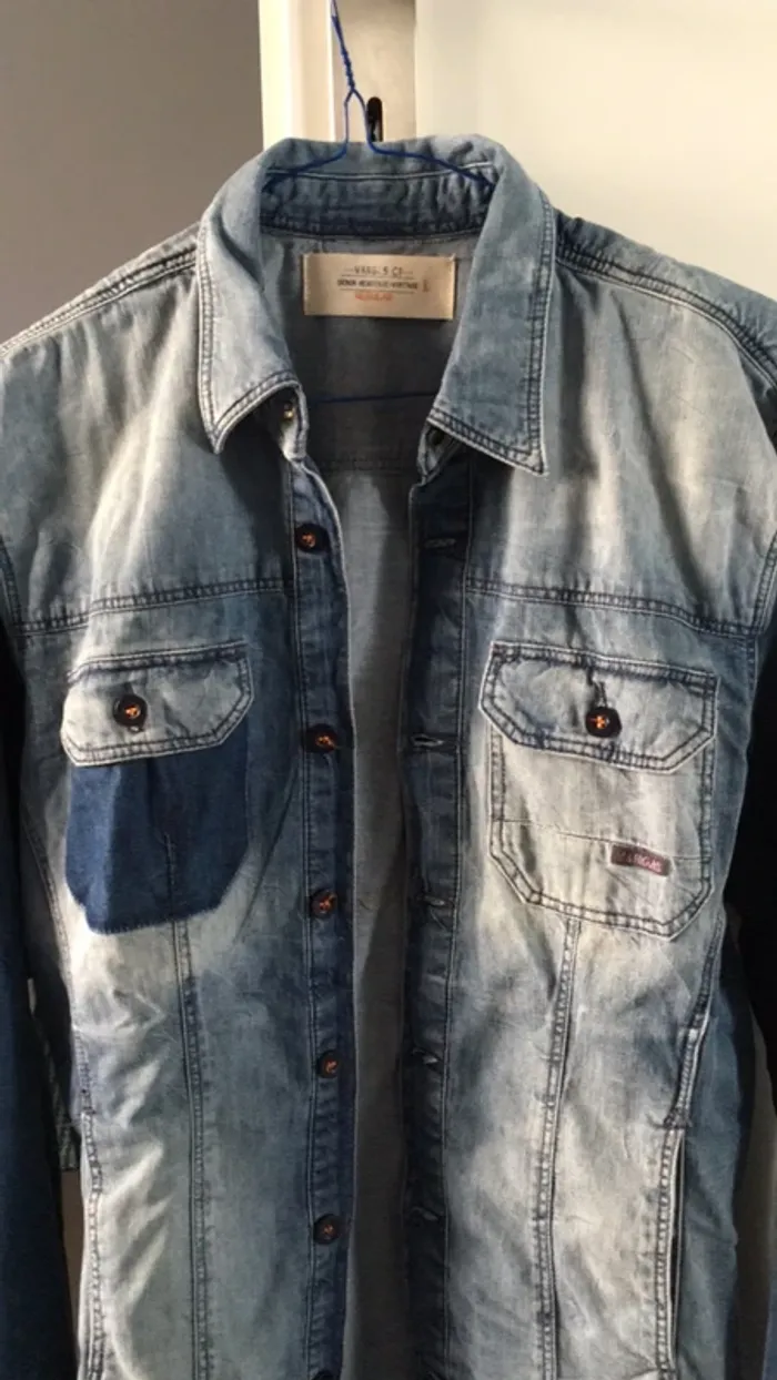 Chemise jeans homme Vargas