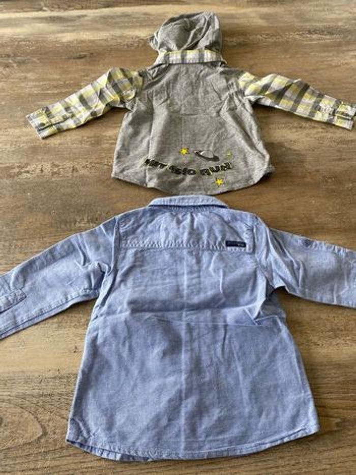 Lot chemises bébé garçon 18 mois - photo numéro 3