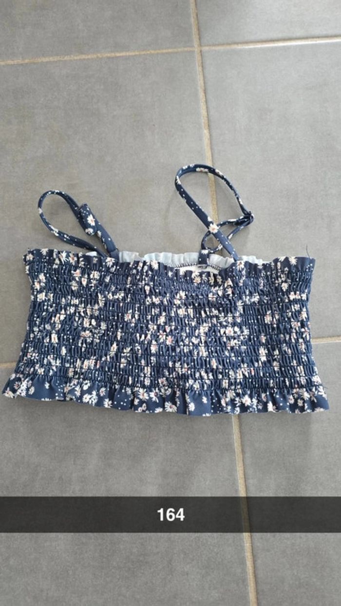 Haut maillot de bain fillette