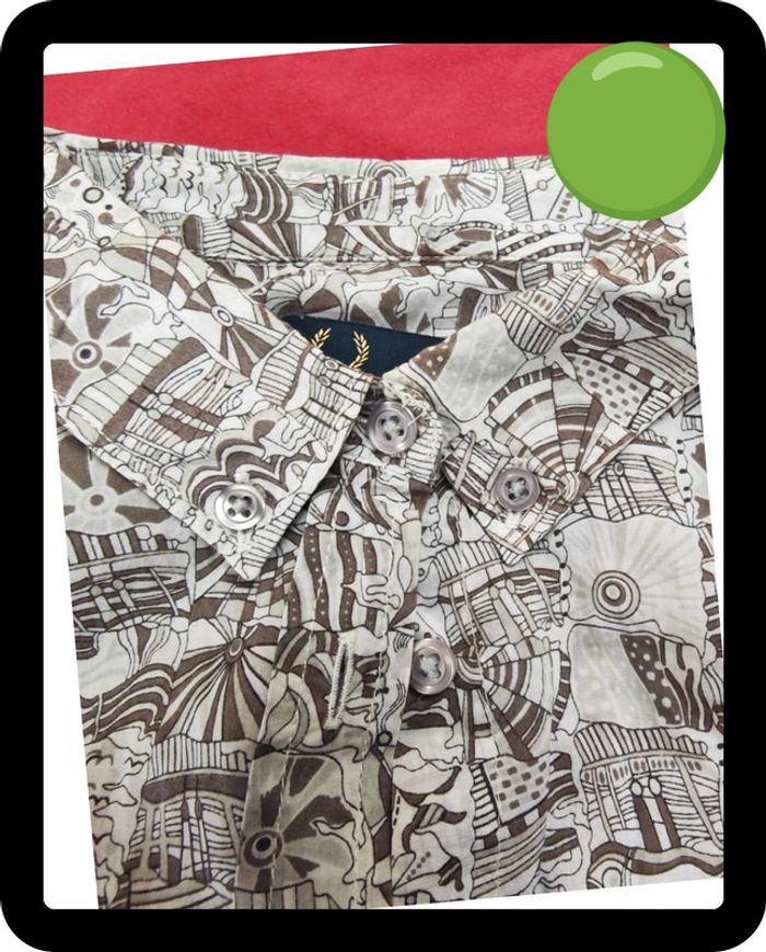 Robe chemise Fred Perry x Liberty taille M - photo numéro 2