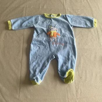 🌟 Pyjama bébé Gémo avec motif renne 🌟