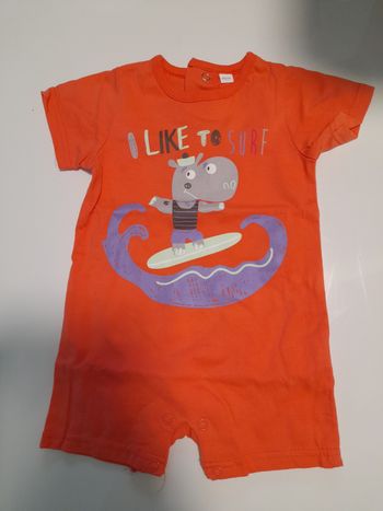 Body short 3 mois