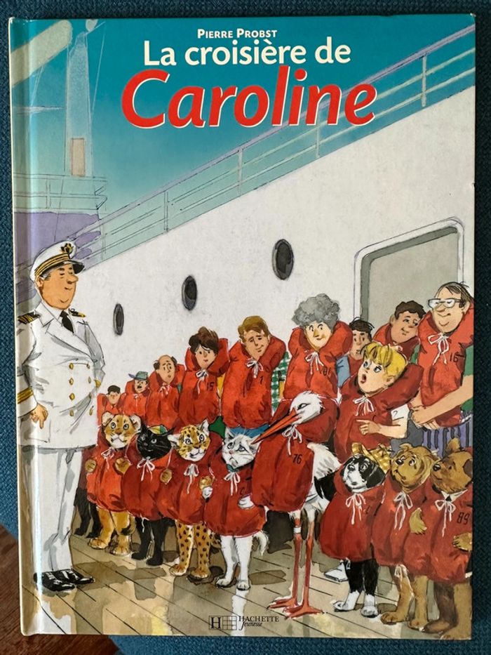 La croisière de Caroline pierre probst livre rare blanc collection bd album