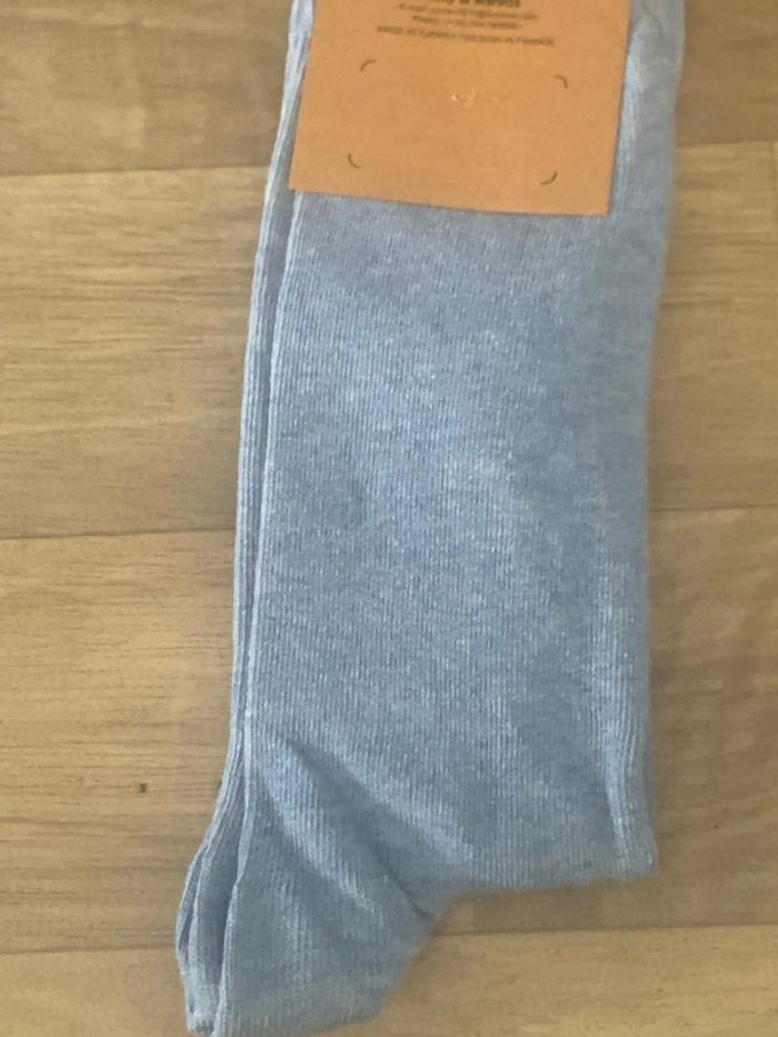 Chaussettes Peintre Parisien Bleu collection - photo numéro 4