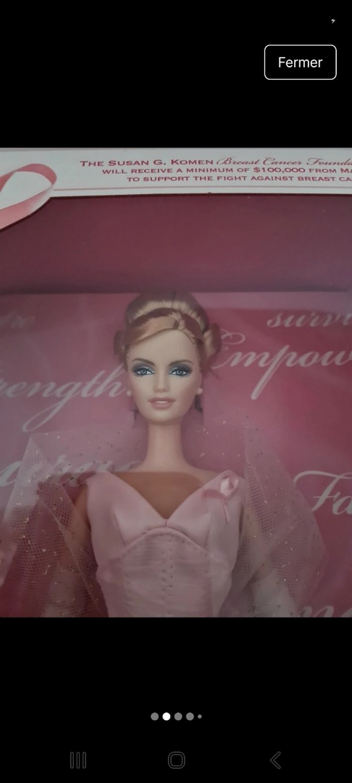 Barbie pink ribbon - photo numéro 6