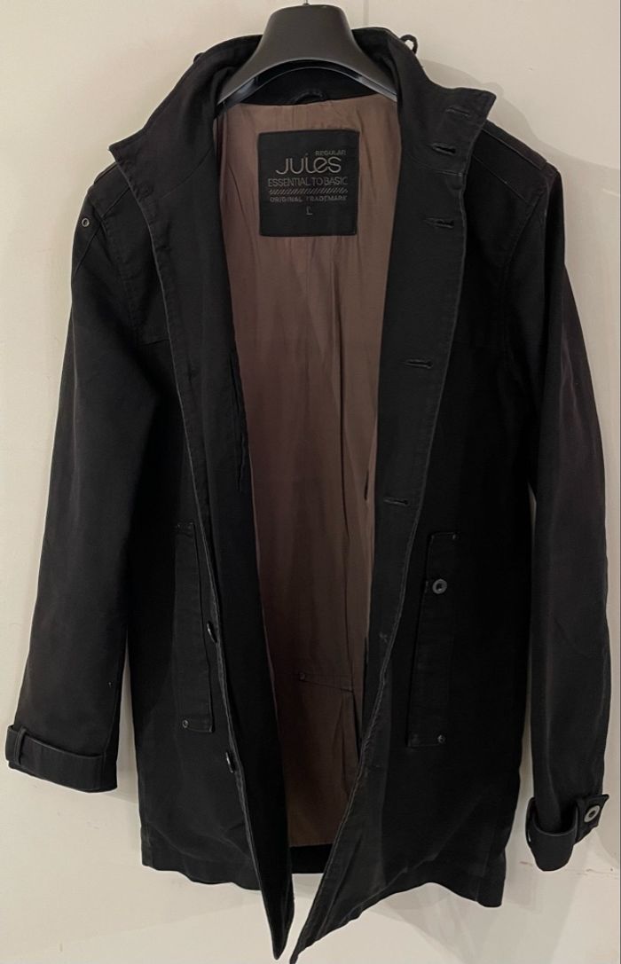 Manteau Jules style parka urbaine légère mi-saison Homme taille L Jules - photo numéro 4