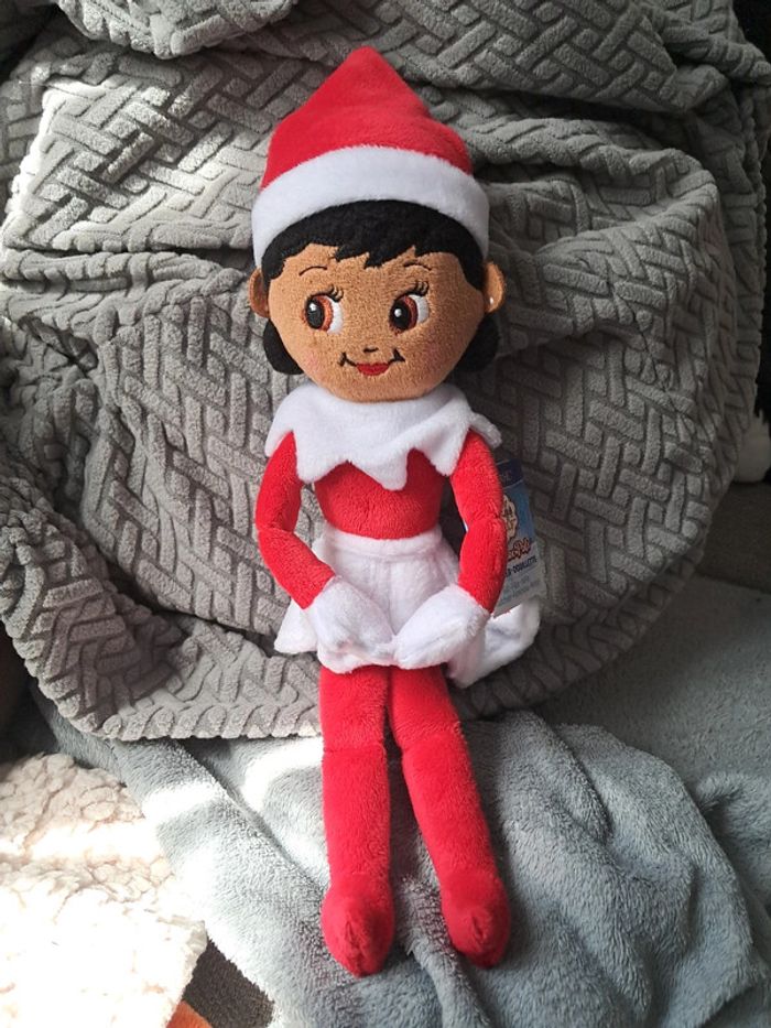Peluche lutine elf on the shelf