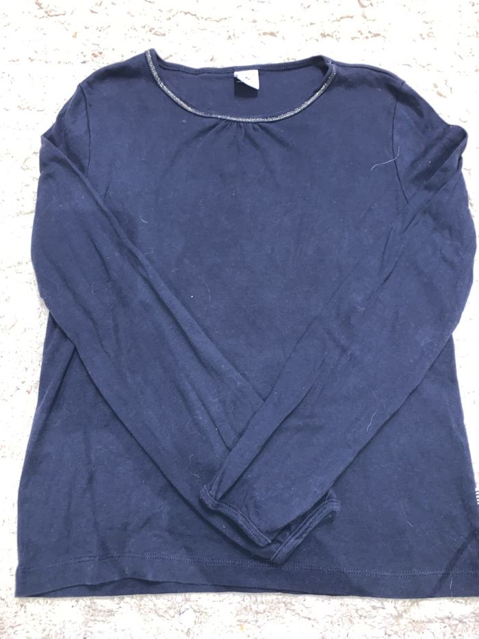 T shirt petit bateau manches longues 12 ans