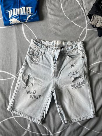 Short en jean